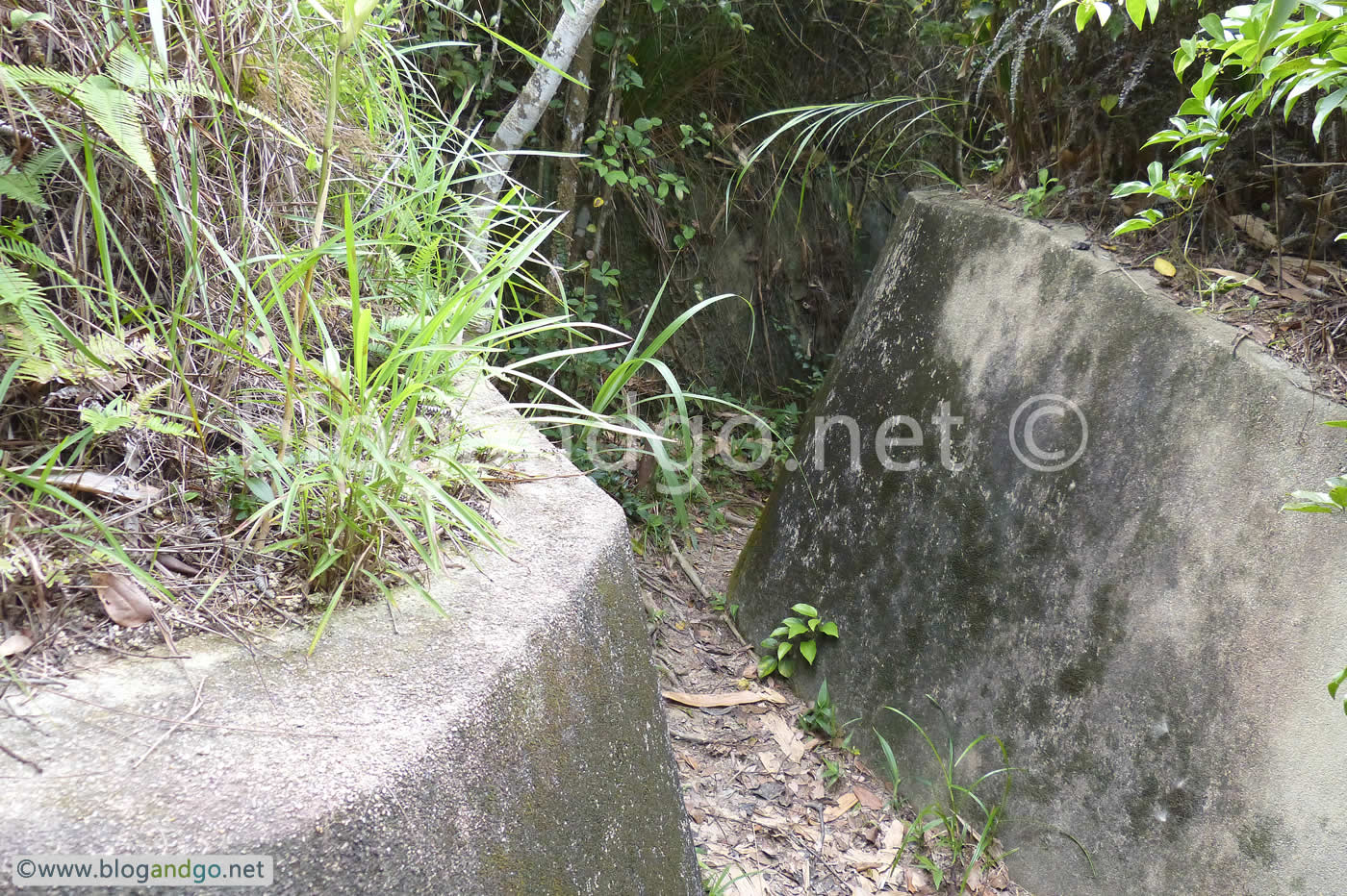 Shing Mun Redoubt - Oxford Street Trench